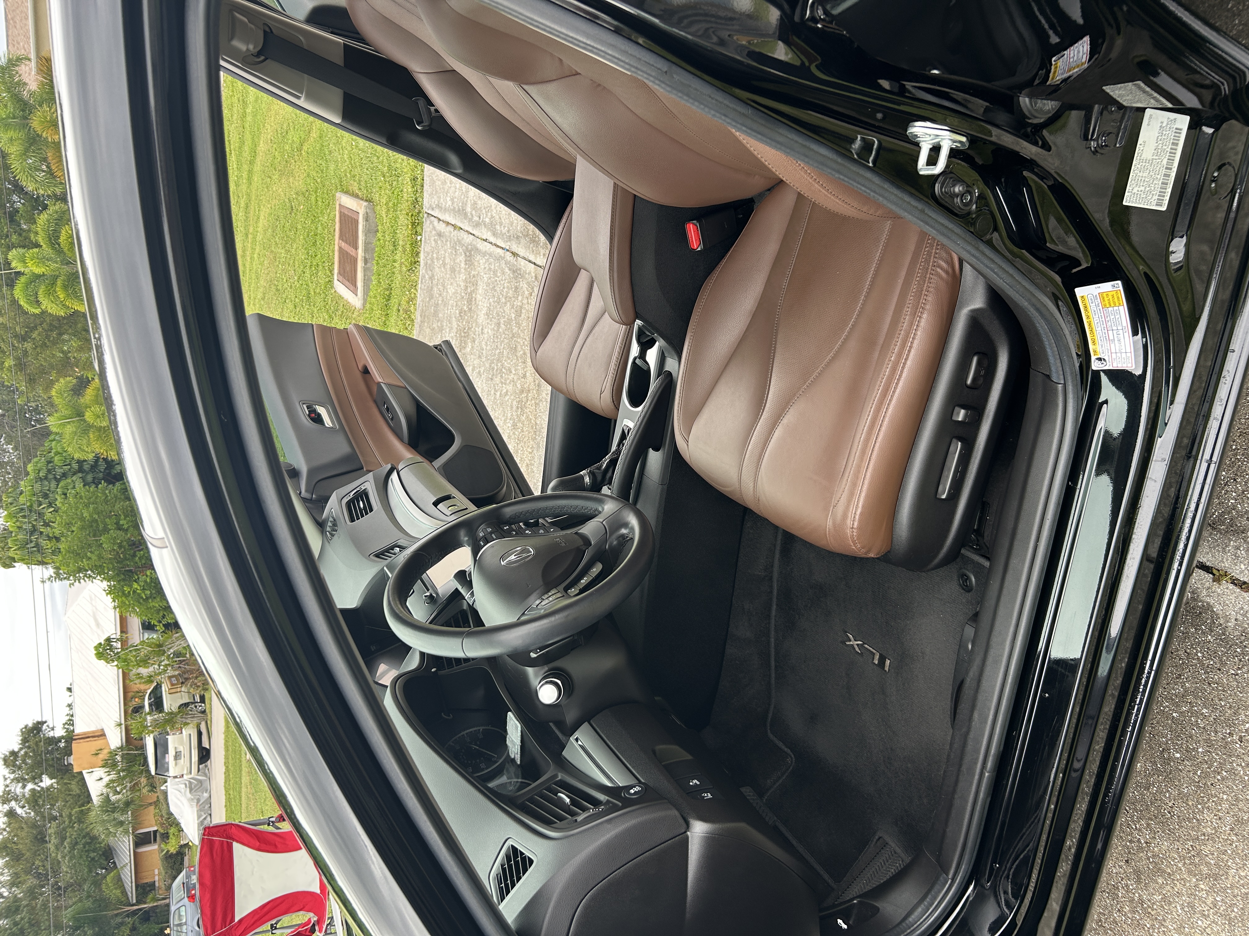 Acura ILX front interior after detail