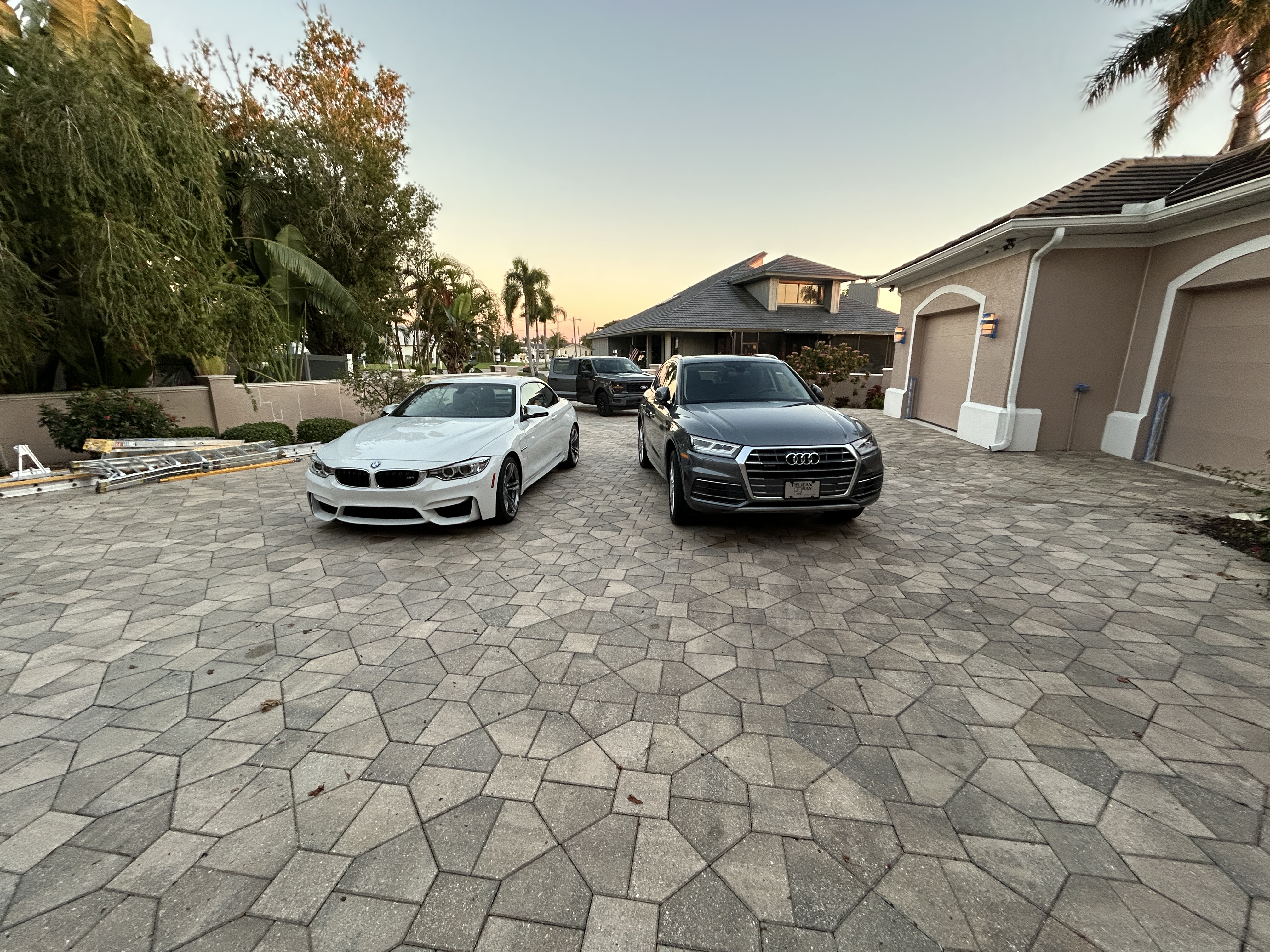 BMW M4 and Audi Q5 — mobile detail service