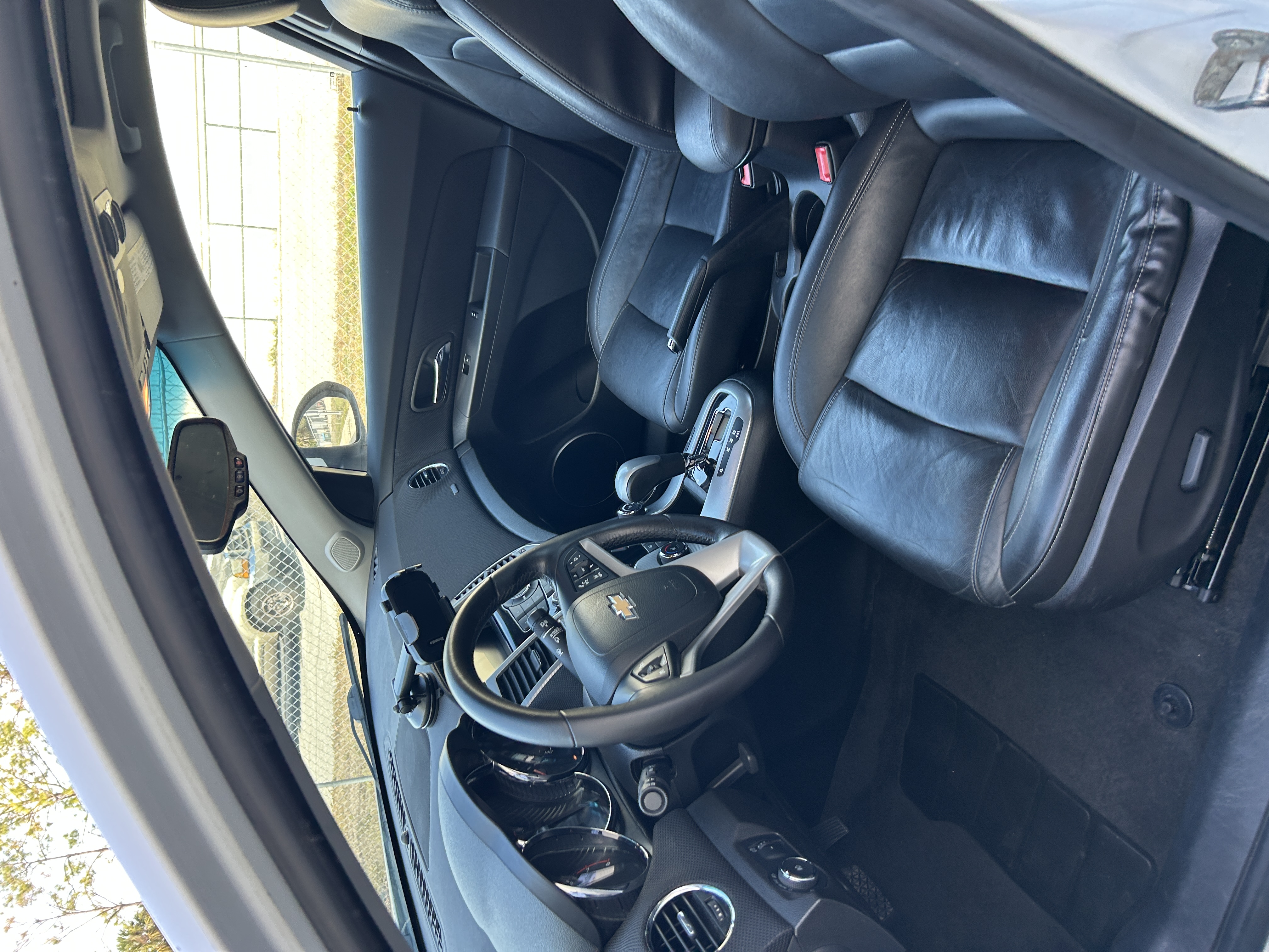 Chevy Cruze front interior after detail